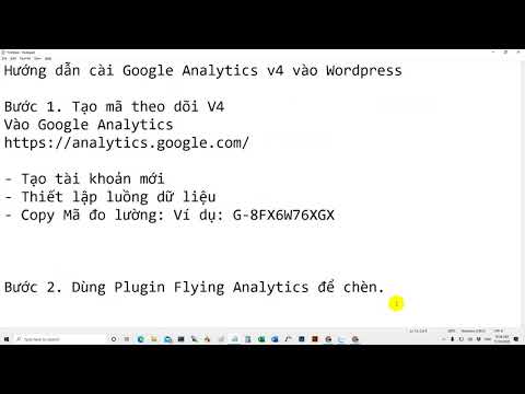 Cách chèn mã Google Analytics v4 vào WordPress